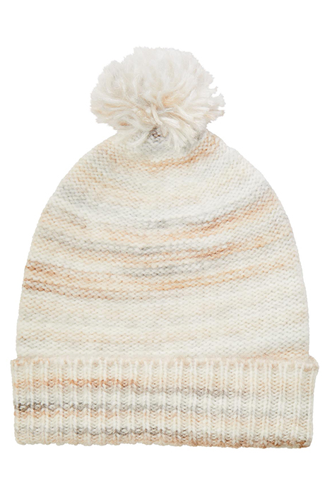 MARLEY SPACE DYE BEANIE OATMEAL MULTI 1