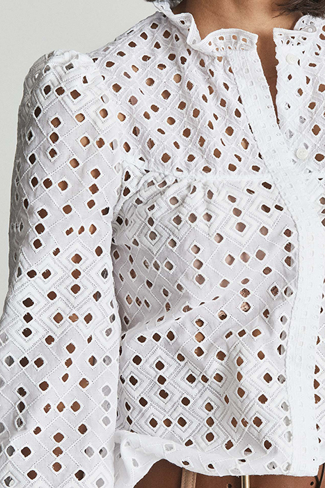 YASMIN BUTTON-DOWN SHIRT WHITE 5