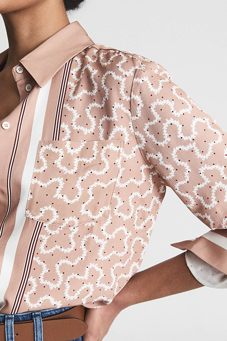 CAMILLA BUTTON-DOWN SHIRT PINK 6