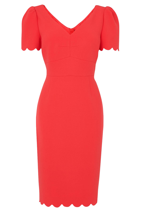 ENID MINI DRESS GERANIUM 1