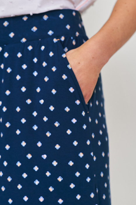 JENNA JERSEY CULOTTE BLUE MULTI 4