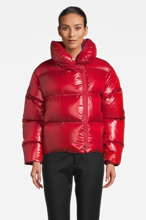 GLOSS PUFFER JACKET CHILI RED CHILI RED 1