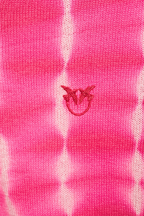 TARAMUNDI MAGLIA 100% CACHEMIR CREAM/NEON PINK 5