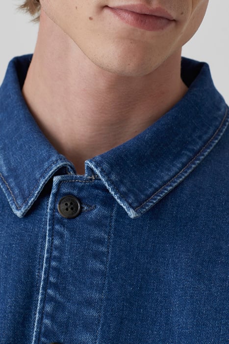 WORKER JACKET MID BLUE 2