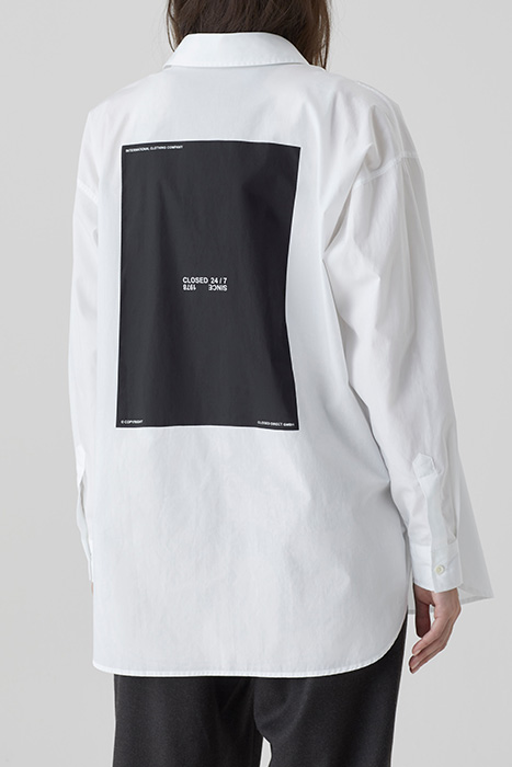 PRINTED SHIRT WHITE 2