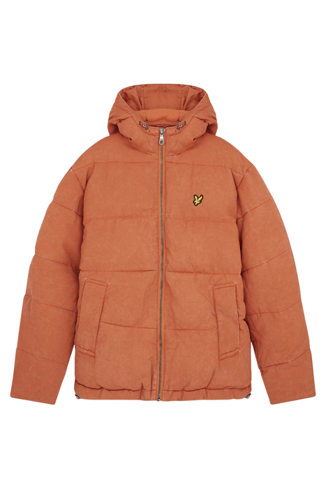 WASHED WADDED JACKET VICTORY ORANGE 5