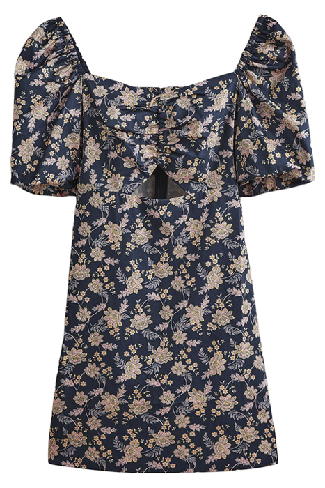 CUT OUT DETAIL MINI DRESS NAV 5