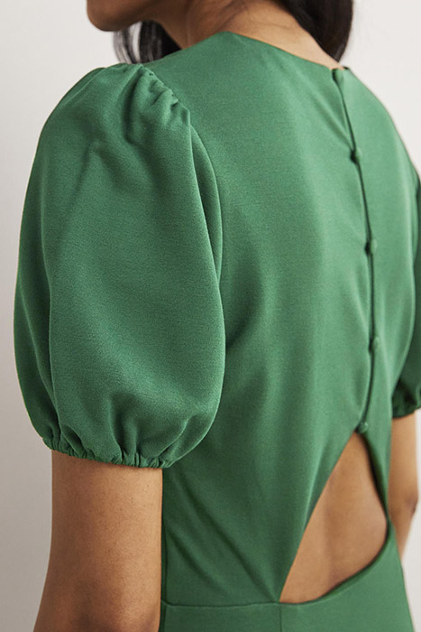 CUT OUT JERSEY MINI DRESS GRN 4