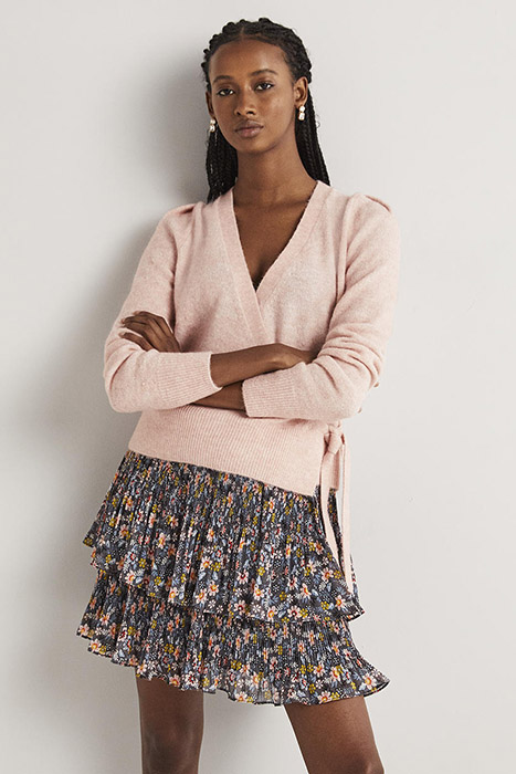 PLISSE MINI SKIRT GRY 3