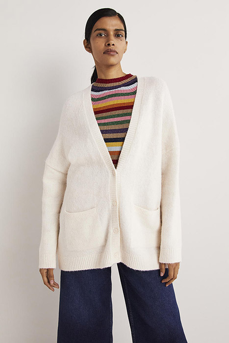 LONG FLUFFY CARDIGAN IVO 1