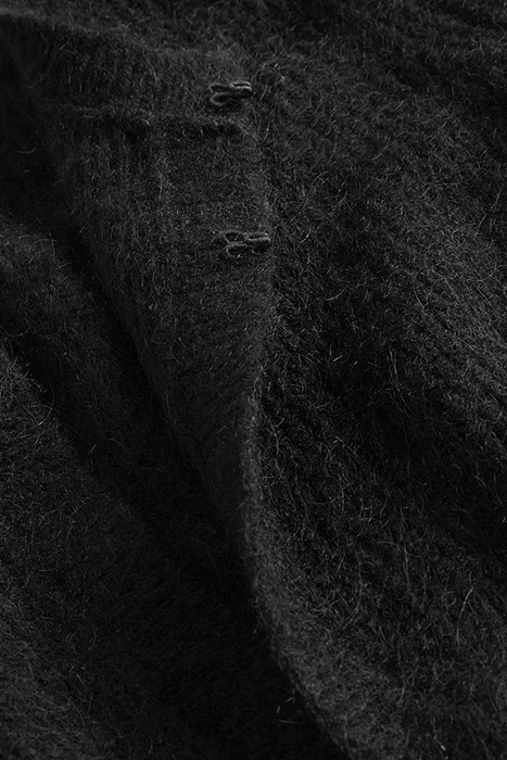 RIB KNIT BOLERO BLK 6