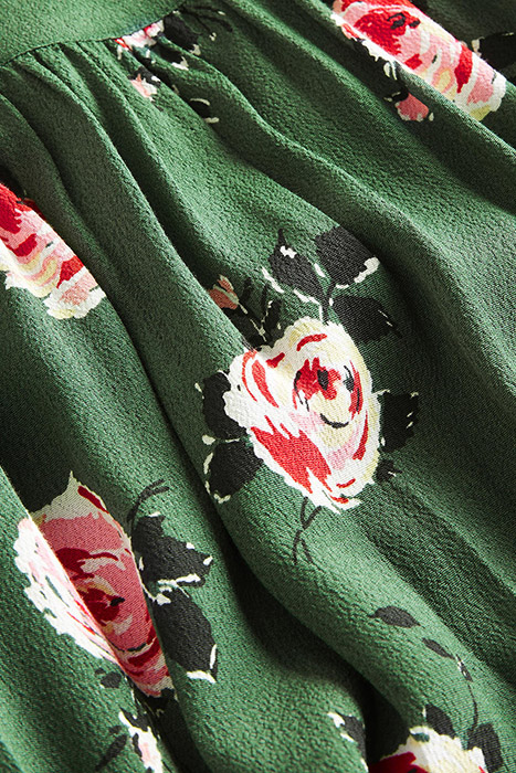 SQUARE NECK MAXI DRESS GRN 6