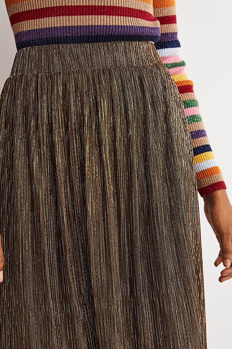 METALLIC PARTY MAXI SKIRT MUL 4