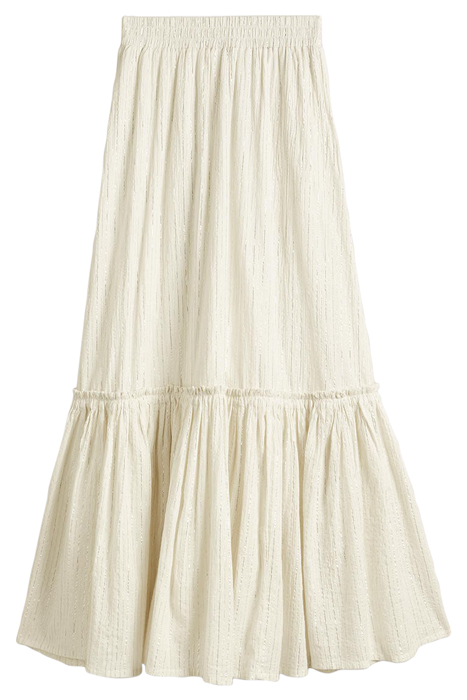 COTTON METALLIC MAXI SKIRT IVO 5