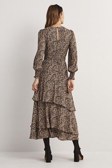 TIERED MULTI RUFFLE MAXI DRESS SND 2