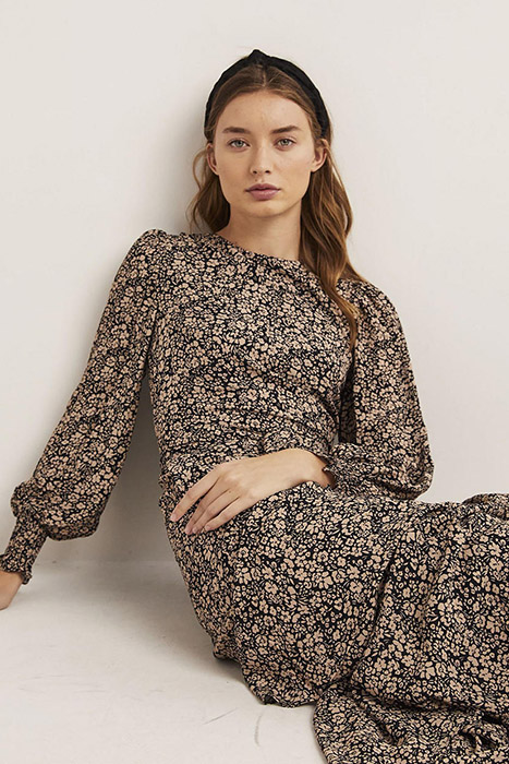 TIERED MULTI RUFFLE MAXI DRESS SND 4