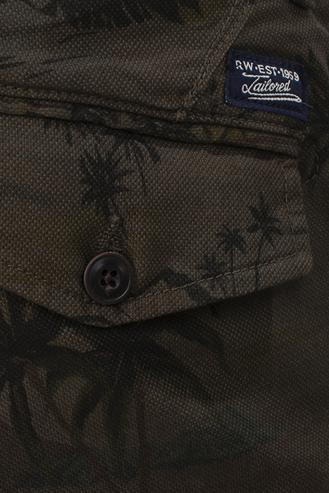 TROPIC SAIL PRINT FANCY SHORT GREEN 6