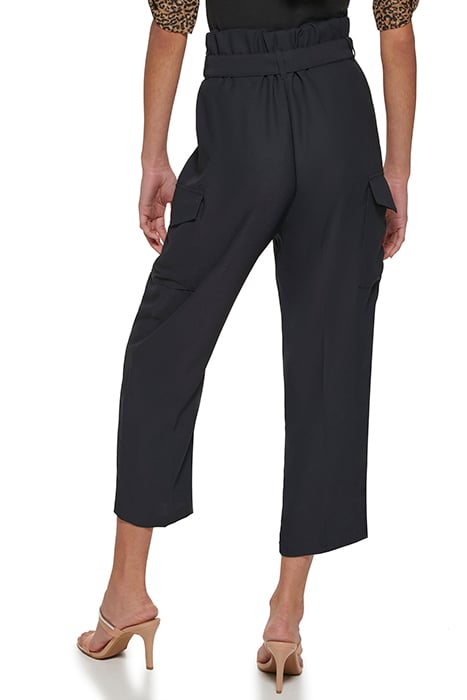 TIE HIGH WAIST TAPER BLACK 2