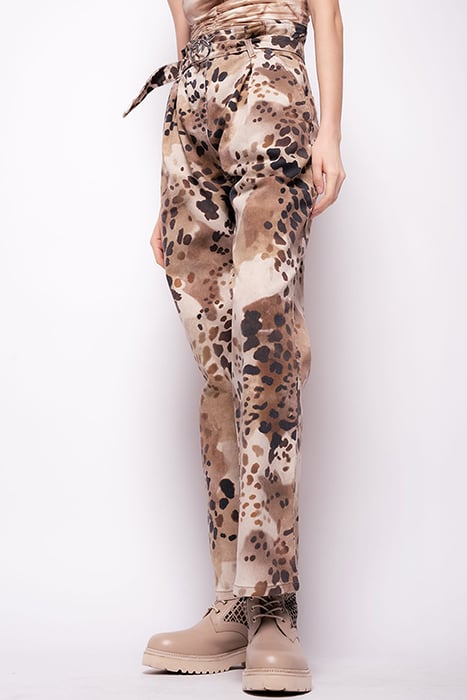 PIACENZA PANTALONE PJ631 DRILL BEIGE/BROWN MULTI-COLOUR 4