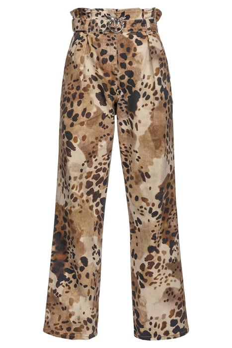 PIACENZA PANTALONE PJ631 DRILL BEIGE/BROWN MULTI-COLOUR 6