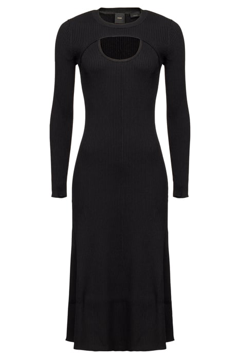 MANRESA ABITO COSTINA CREPE BLACK 6