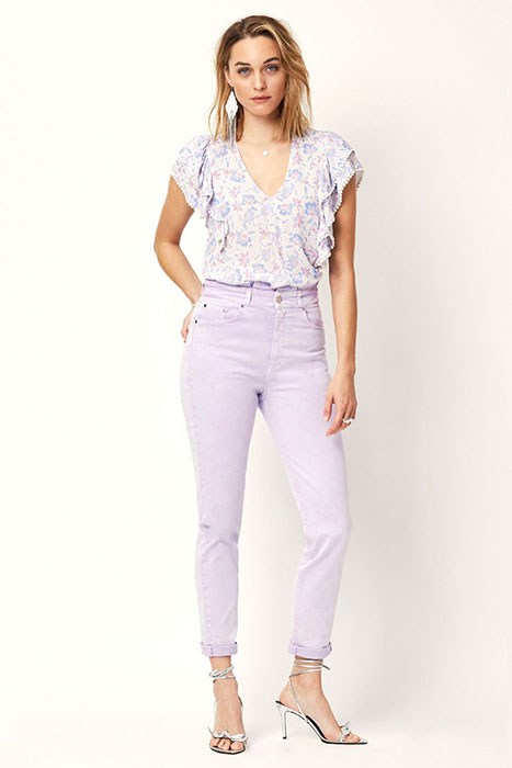 DOILLON PRINTED TOP MULTICOLOUR 3