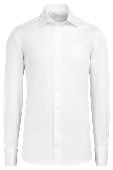 White Twill Slim Fit Shirt 2
