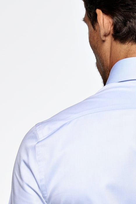 Light Blue Twill Slim Fit Shirt 4