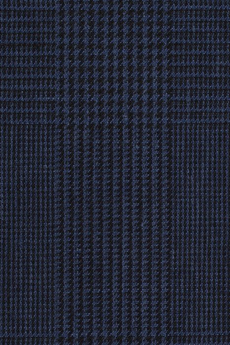 NAVY CHECKED HAVANA SUIT 4