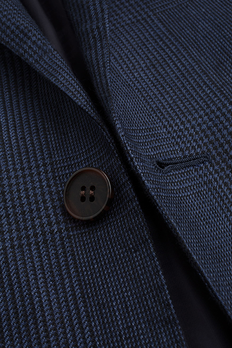NAVY CHECKED HAVANA SUIT 3