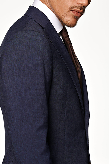 Navy Checked Havana Blazer 3