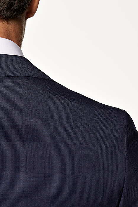 Navy Checked Havana Blazer 5