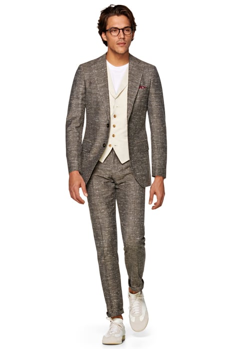 Mid Brown Lazio Suit 1