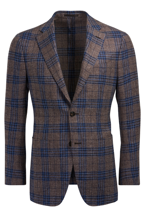 Brown Checked Havana Blazer 2