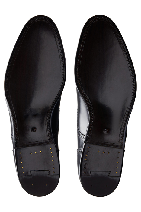 BLACK DOUBLE MONK STRAP 5