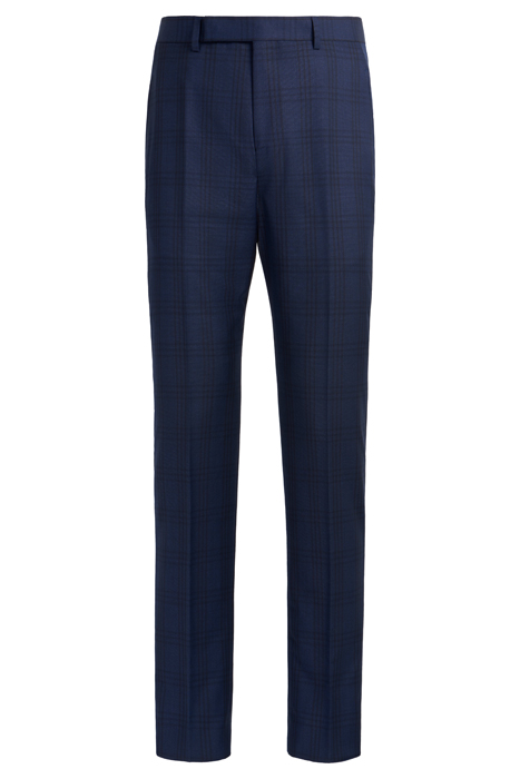 Mid Blue Checked Washington Suit 10