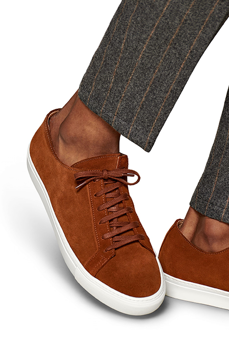 Brown Unlined Sneaker 2