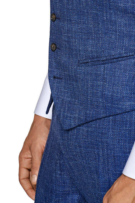 Mid Blue Waistcoat 7