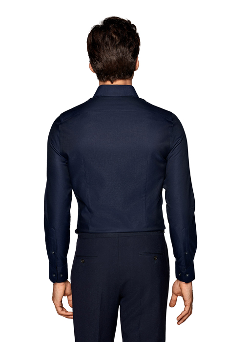 Navy Royal Oxford Extra Slim Fit Shirt 3