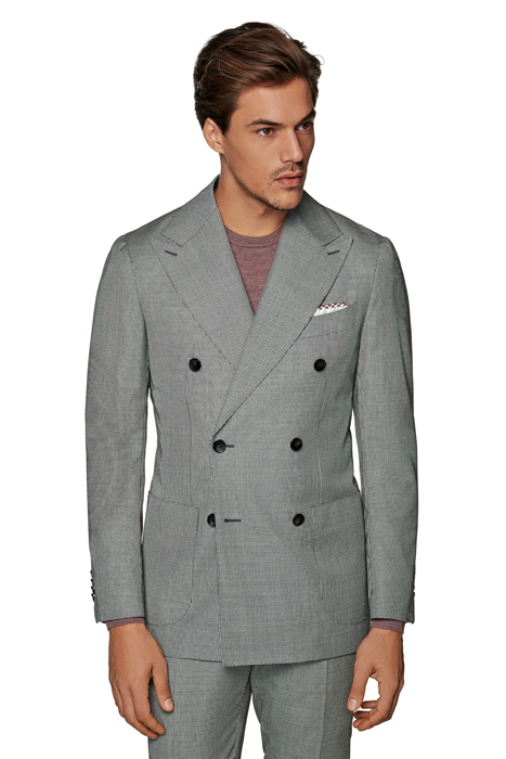 Mid Grey Houndstooth Havana Suit 3
