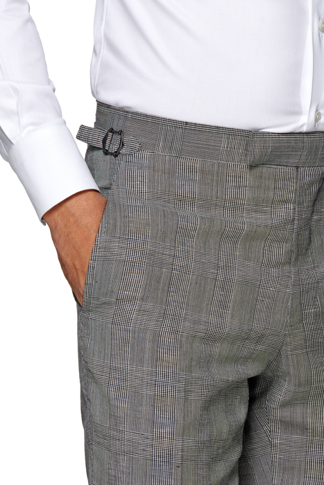 Mid Grey Checked Washington Suit 5