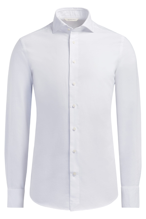 White Washed Oxford Slim Fit Shirt 2