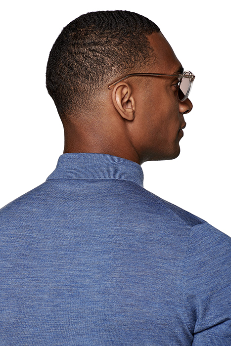 MID BLUE POLO SHIRT 7