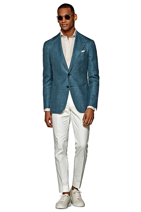 MID BLUE HAVANA BLAZER 4