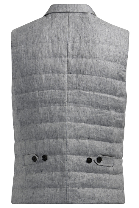 LIGHT GREY DOWN VEST 9
