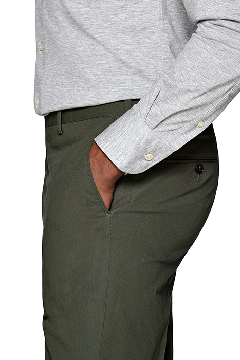 MID GREEN SOHO TROUSERS 7