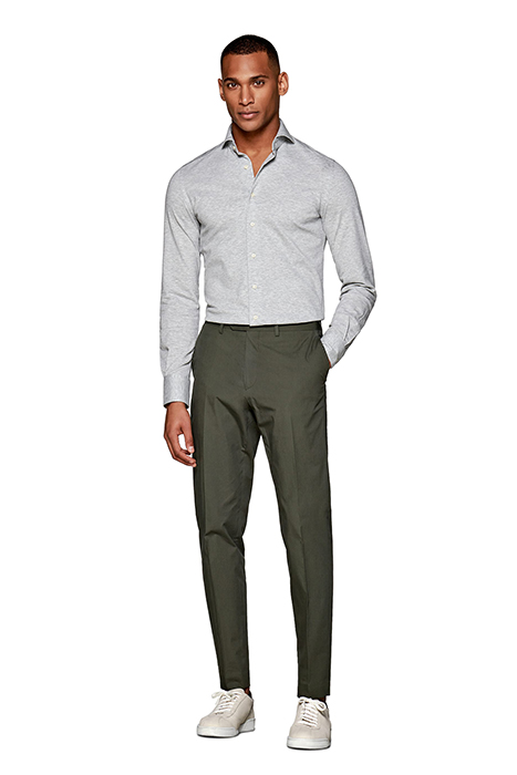 MID GREEN SOHO TROUSERS 4