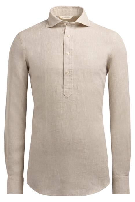 Light Brown Extra Slim Fit Popover 2