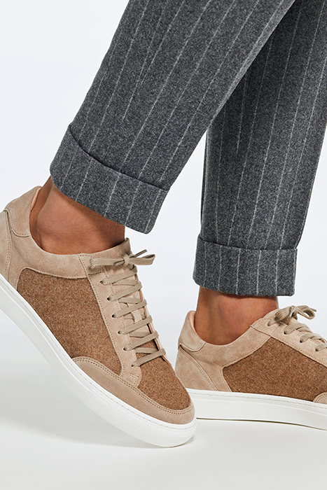 Light Brown Combi Sneaker 3