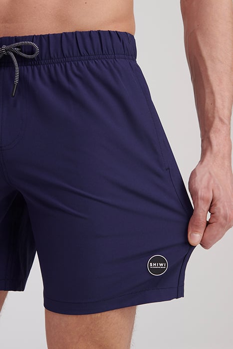 MEN SWIM SHORT MIKE 4-WAY STRETCH DARK NAVY BLUE 5